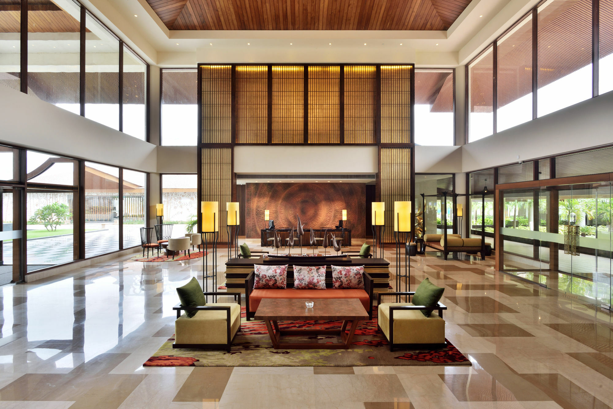 Radisson Blu Resort&Spa Karjat Exterior foto Lobby